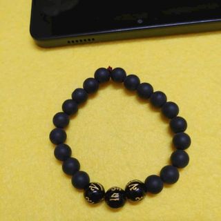 Chuỗi đeo tay đá đen mờ đẹp nha mix