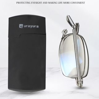 Kính lão gấp siêu gọn nhẹ yurayura Nhật Bản , độ phân giải cao xa và gần kính đọc sách chống ánh sáng xanh