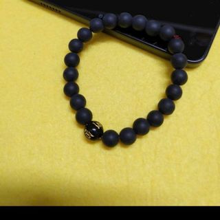 Chuỗi đeo tay phong thủy đá đen mờ vòng tay đẹp