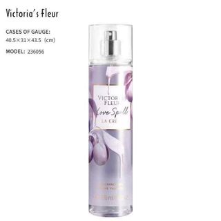 XỊT THƠM BODY MIST Victoria's Fleur 236ml Victoria Fleur  LIQUID COCONUT, FLOATING NEROLI, NECTAR WAVE, PARADISE BLOOM, TROPIC PALM, SUNSET SORBET, BRONZED COCONUT, STRAWBERRY POUND CAKE, COCONUT CREAM PIE, MERRY COOKIE, HOT COCOA CREAM, BOMBSHELL NEW YORK