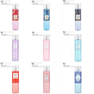 XỊT THƠM BODY MIST Victoria Fleur 236ml Victoria's Fleur SWEET SUMMER, 24K COCONUT, CONFETTI POP, VANILLE, ROSE, CERISIER, THE BLANC, YUZU, BEACH COCONUT, PASSIONFRUIT BANANA FLOWER, TROPICAL VANILLA CHERIMOYA, PINK LILY BAMBOO
