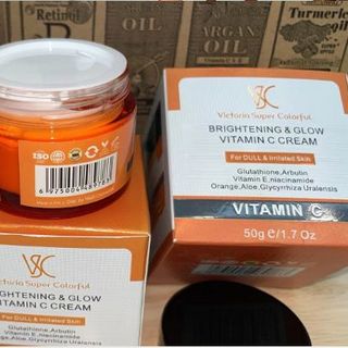 Bộ sản phẩm chăm sóc da VC chính hãng làm sáng sữa rửa mặt tinh chất dưỡng ẩm vitamin C (Hàng Gía Tận Xưởng )