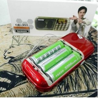 Loa Craven CR-853 Nghe Thẻ Nhớ, USB, Có Đài FM, Loa To, Rõ, Pin Khỏe (3 Pin)