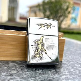 ZIPPO USA, ZIPPO MỸ MẠ CROM KHẮC ĂN MÒN MÃ M1