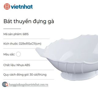 BÁT ĐĨA NHỰA ĐỰNG GÀ CÚNG VIỆT NHẬT