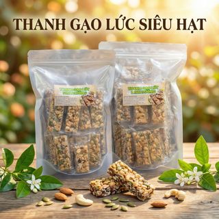 THANH GẠO LỨT MIX HẠT DINH DƯỠNG NHÀ LÀM 500G - WINNIE HOUSE