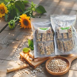 THANH GẠO LỨT MIX HẠT DINH DƯỠNG NHÀ LÀM 500G - WINNIE HOUSE