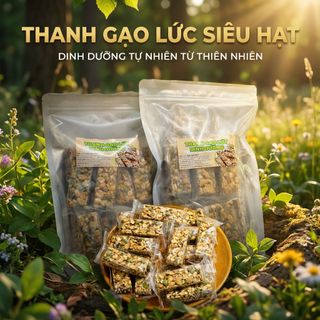 THANH GẠO LỨT MIX HẠT DINH DƯỠNG NHÀ LÀM 500G - WINNIE HOUSE