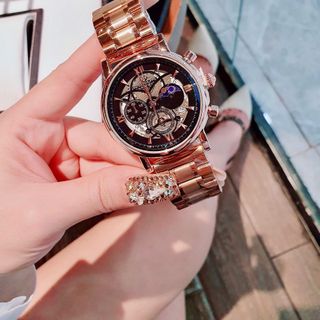 XẢ CUỐI NĂM ĐỒNG HỒ NAM TRUNG CẤP FATEK CHONOGRAP KÍNH ÁNH THỦY