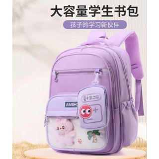 BALO LABUBU CHO BÉ KÈM VÍ – FORM ĐẸP, BỀN CHẤT OXFORD, ĐỰNG GỌN SÁCH VỞ A833 - PIPI STORE