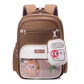 BALO LABUBU CHO BÉ KÈM VÍ – FORM ĐẸP, BỀN CHẤT OXFORD, ĐỰNG GỌN SÁCH VỞ A833 - PIPI STORE