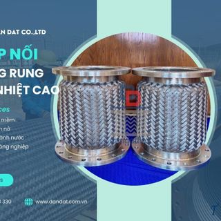 Khớp nối mềm kim loại/ Khớp nối mềm inox 304/ Khớp nối mềm inox lắp bích/ Khớp nối mềm inox chịu nhiệt cao