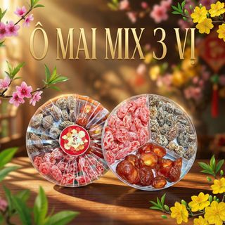Ô MAI MIX 3 VỊ TRUYỀN THỐNG & HIỆN ĐẠI – ĂN LÀ GHIỀN 500G - WINNIE HOUSE