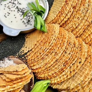 BÁNH KẸP MÈ DỪA BÉO THƠM 500G – CỐT DỪA NGUYÊN CHẤT - WINNIE HOUSE