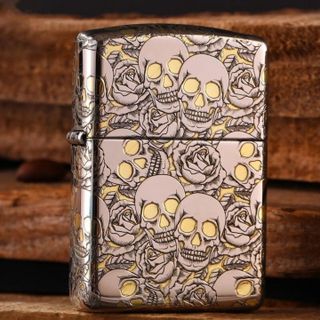 ZIPPO USA, ZIPPO MỸ MẠ CROM KHẮC ĂN MÒN MÃ M4