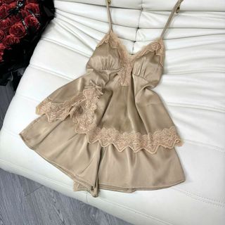 Bộ ngủ lua ngắn xinh