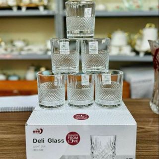 BỘ 6 LY THUỶ TINH KIM CƯƠNG 210ML KB103 (T8)