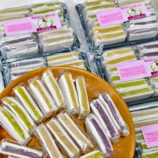 Bánh in xưa mix 4 vị hộp 500g 12 cái