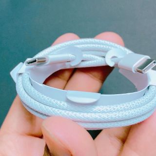 Cáp sạc bọc dù IP 15,16 (C->C)