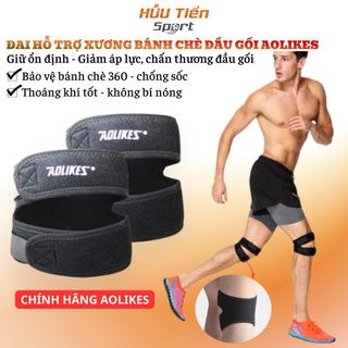 Đai Hỗ Trợ Xương Bánh Chè Aolikes 7929 - Bảo Vệ Đầu Gối, Co Giãn - Đàn Hồi, Phù Hợp Tập Gym, Yoga