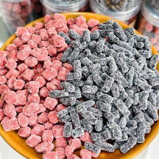 Kẹo dâu tây mix dâu tằm hủ 500g
