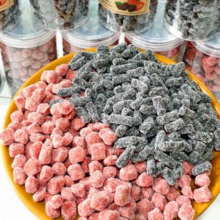 Kẹo dâu tây mix dâu tằm hủ 500g