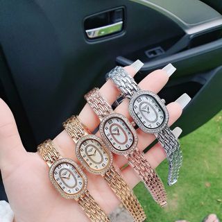 SĂN SALE ĐỒNG HỒ NỮ THỜI TRANG LONGIN MẶT BẦU DÂY XI ĐẸP