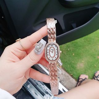 SĂN SALE ĐỒNG HỒ NỮ THỜI TRANG LONGIN MẶT BẦU DÂY XI ĐẸP