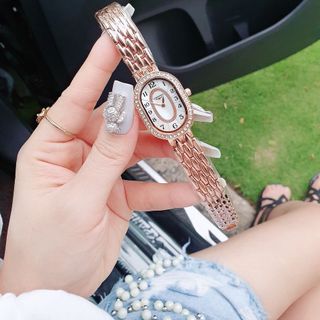 SĂN SALE ĐỒNG HỒ NỮ THỜI TRANG LONGIN MẶT BẦU DÂY XI ĐẸP