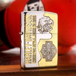 ZIPPO USA, ZIPPO MỸ MẠ CROM KHẮC ĂN MÒN MÃ M34