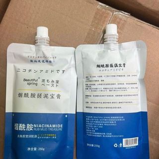 Tẩy Tế Bào Chết Bùn Niacinamide Beautiful Spring 250g