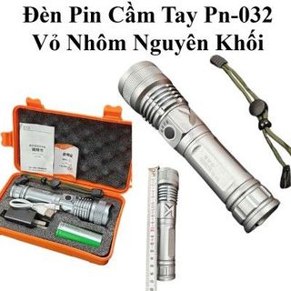 Đèn pin cao cấp hộp cam pin to Mã 032