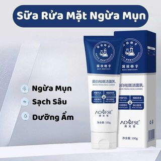 "Sữa Rửa Mặt Aoufse Ngừa Mụn Làm Sạch Sâu Dưỡng Ẩm 100g