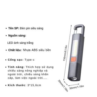 ĐÈN PIN XPE SIÊU SÁNG SD-1023