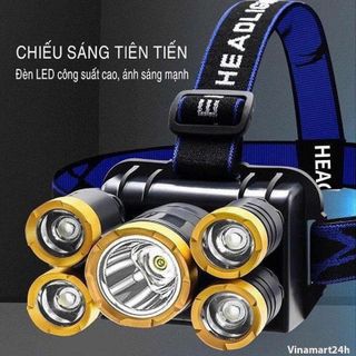 ĐÈN PIN ĐỘI ĐẦU 5 BÓNG