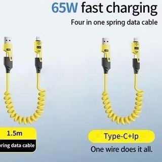 Cáp sạc đa năng 4in1 65W