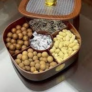 Khay Mứt Vân Gỗ 8062 ( THÙNG 24C )