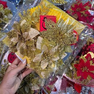 Set hoa kim tuyến trang trí giỏ quà tết ,  trang trí tết 2026 ( Hàng Giá Tận Xưởng )