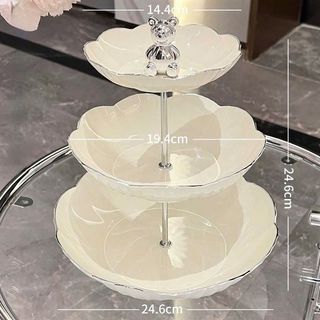 Khay Mứt 3 Tầng Gấu Mika ( THÙNG 100C )