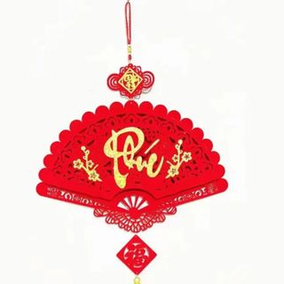 khánh Quạt Tết, Quạt Trang Trí Tết (THÙNG 300C)