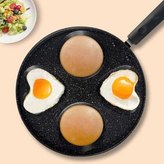 CHẢO CHIÊN TRỨNG NHIỀU HÌNH 4 LỖ CÁN NHỰA