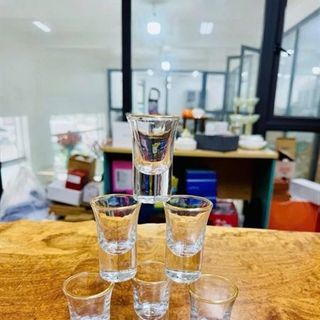 MD B05030VV Bộ 6 Ly Rượu Viền Vàng (THÙNG 24B)