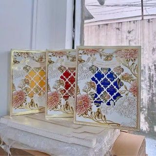 HỘP QUÀ LẮP RÁP ĐẠI ĐÓA LỘNG ÉP KIM (39x31x11)cm ($)