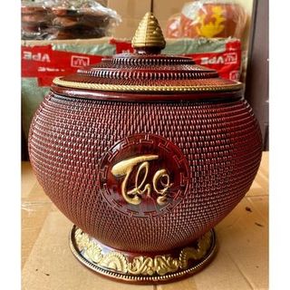 Giỏ Ủ Ấm Tích Mây Phúc Lộc Thọ 1.5l ( THÙNG 20C )