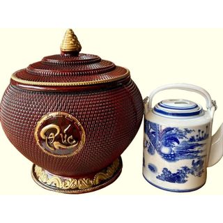 Giỏ Ủ Ấm Tích Mây Phúc Lộc Thọ 1.5l ( THÙNG 20C )