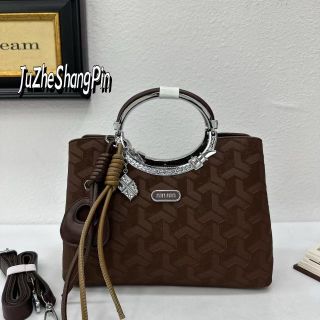 Túi xách hàng Quảng Châu cao cấp sang trọng chất liệu da Pu f vải  nhung,mẫu mới hàng tại cửa khẩu Tân Thành