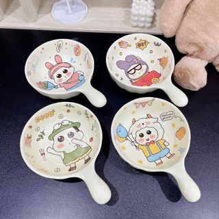 Chảo Sứ Tay Cầm Shin Mã A/B/C/D ( THÙNG 48C )