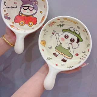 Chảo Sứ Tay Cầm Shin Mã A/B/C/D ( THÙNG 48C )