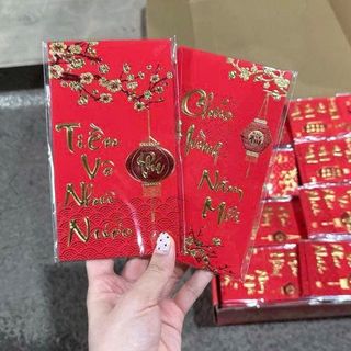 SET 6 BAO LÌ XÌ ĐỎ MAY MẮN 2026 (T100)