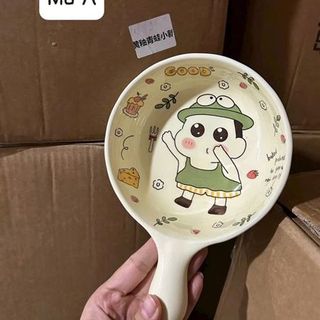 Chảo Sứ Tay Cầm Shin Mã A/B/C/D ( THÙNG 48C )